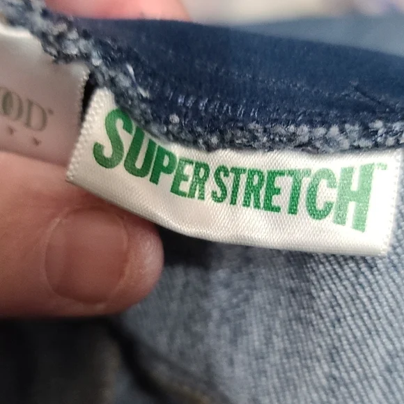 Motherhood Maternity Stretch Jeans Pockets Stretch Panel Size M EUC - Picture 7 of 9